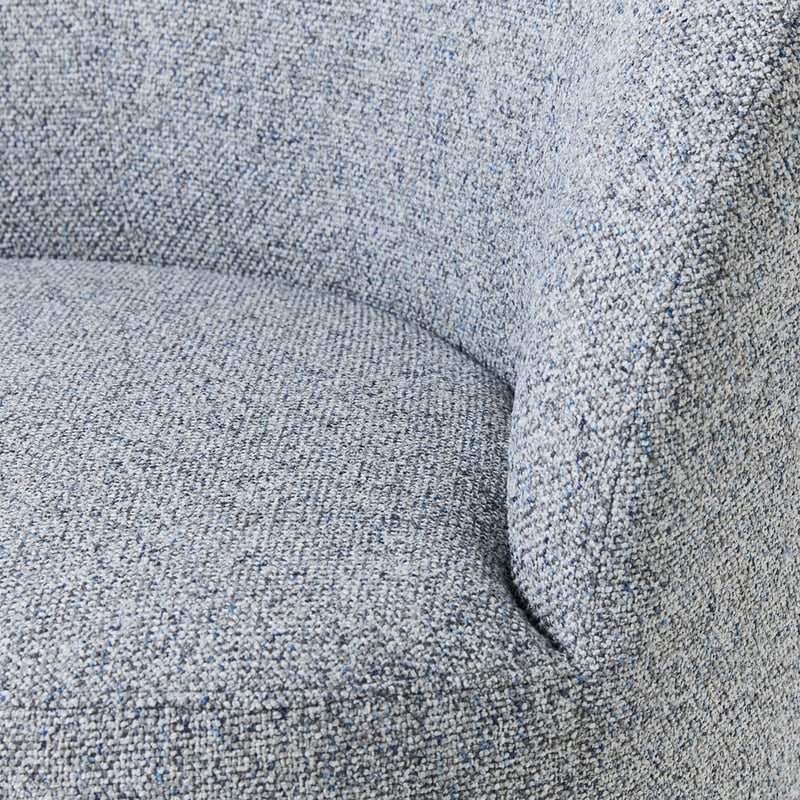 Bonnie Serenity Blue Swivel Armchair