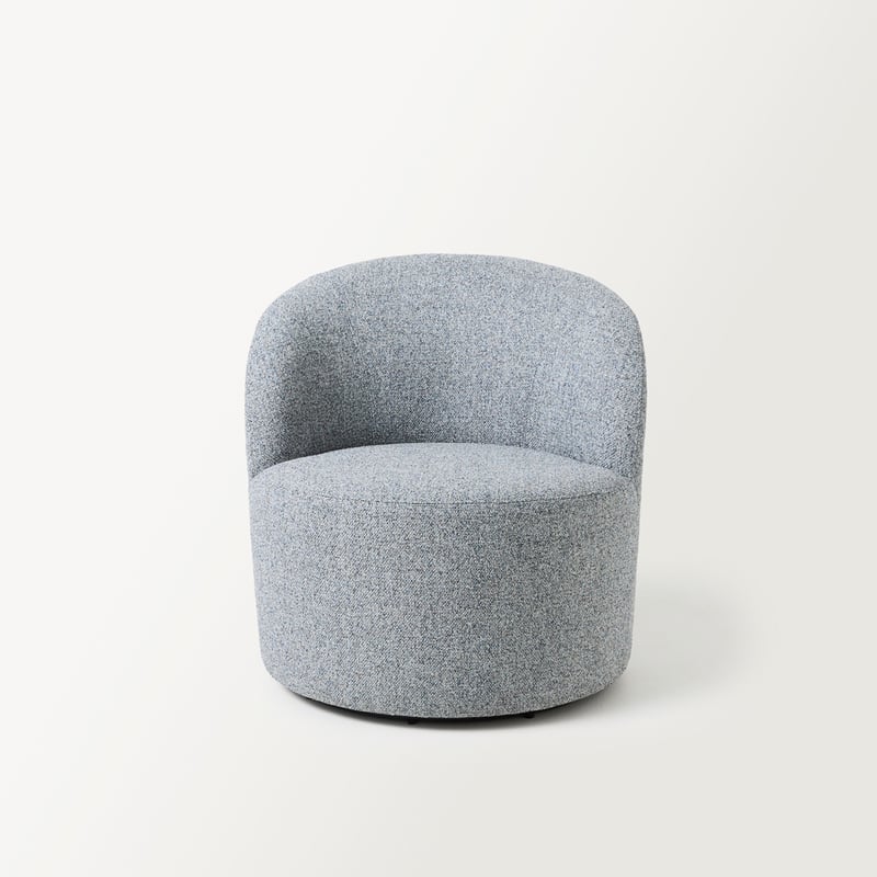 Bonnie Serenity Blue Swivel Armchair
