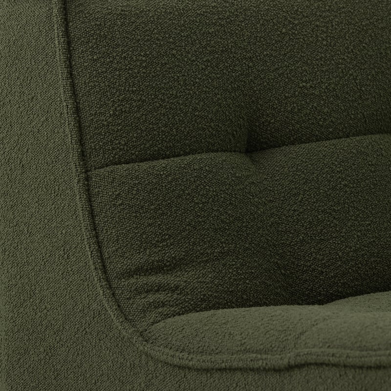 Otis Forest Boucle Lounge Chair 1 Seater