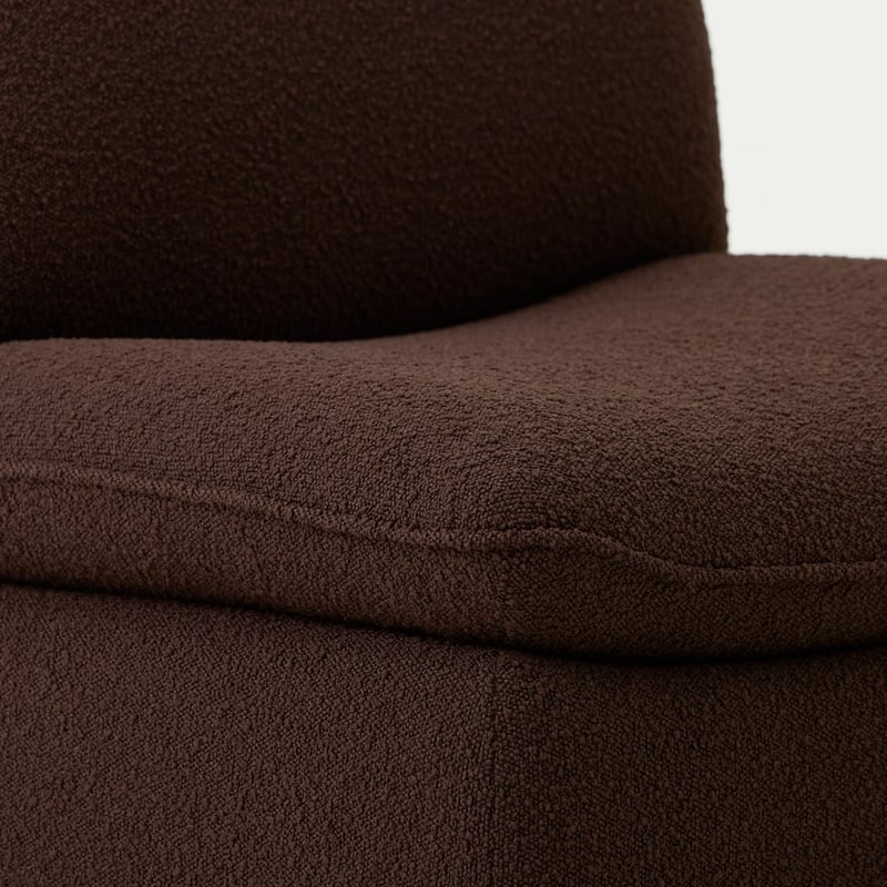 Sydney Chocolate Boucle Chair