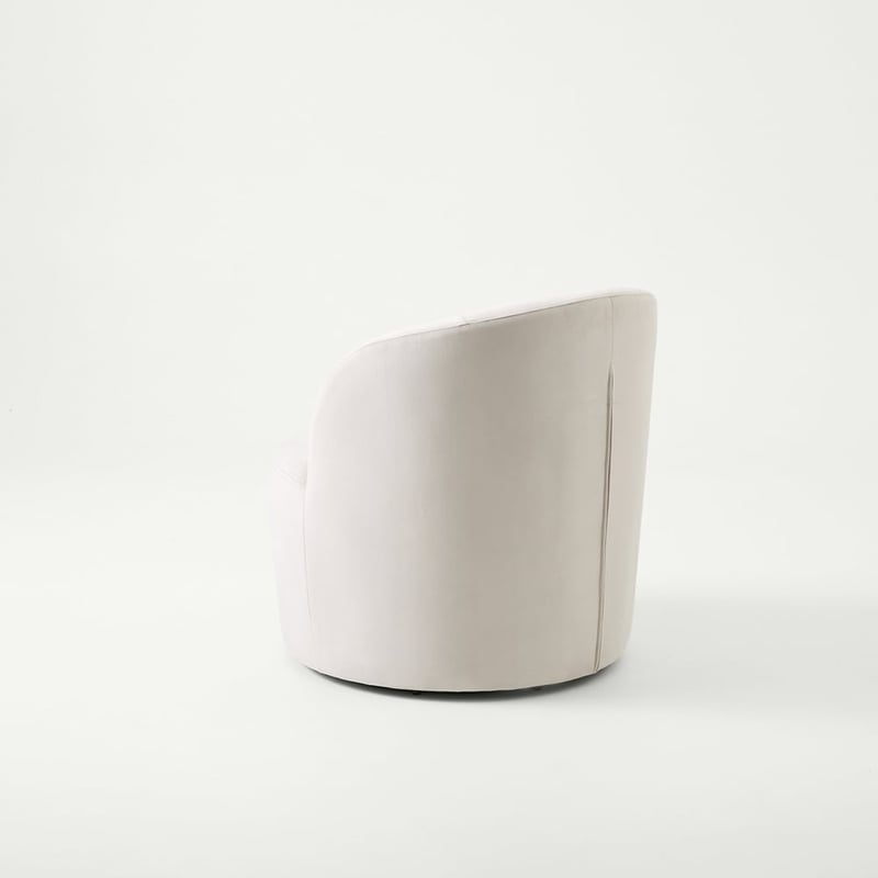 Bonnie Birch Velvet Swivel Chair