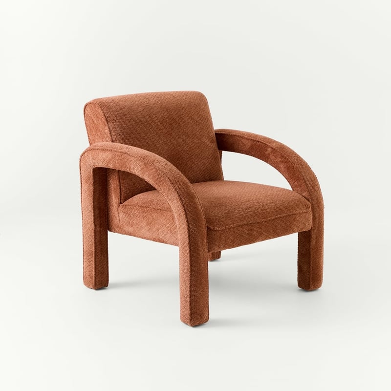 Archie Terracotta Occasional Chair