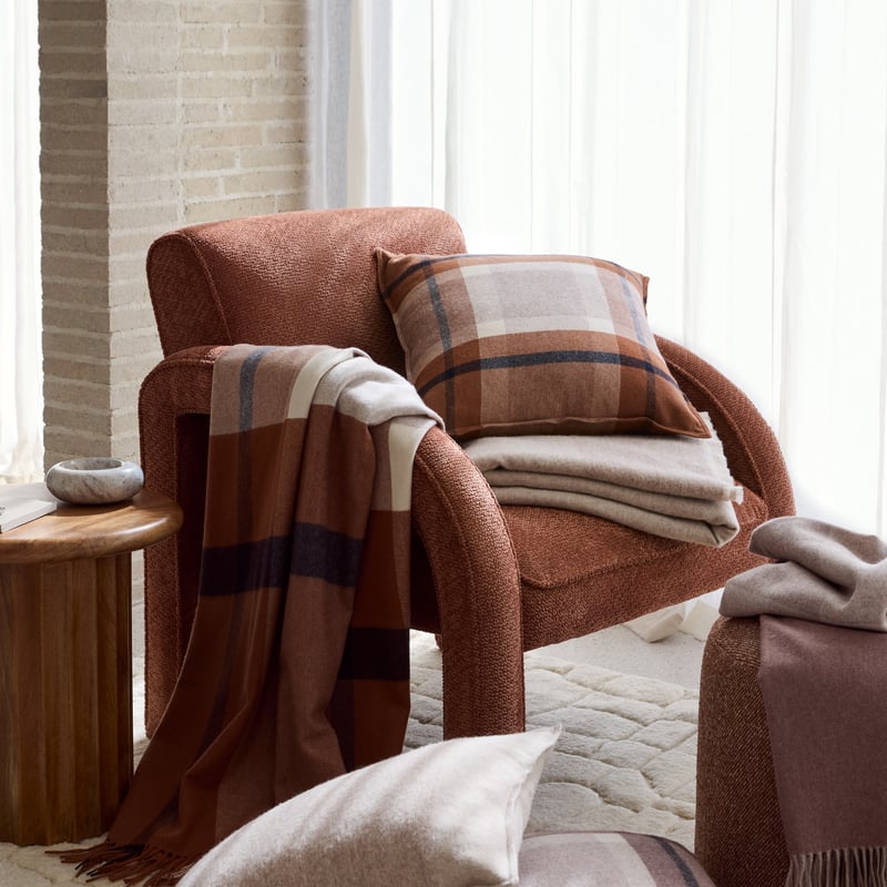 Archie Terracotta Occasional Chair