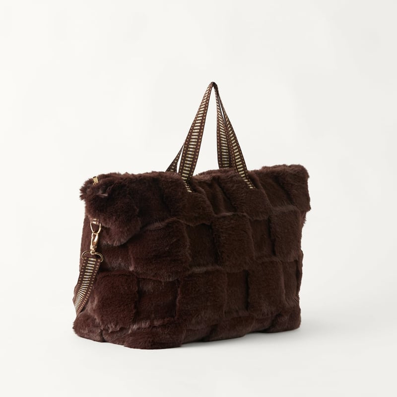 Clea Chocolate Overnight Bag