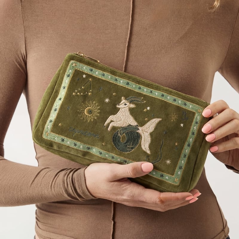 Zodiac Capricorn Glam Bag