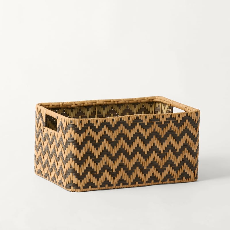 Zahara Chocolate & Natural Storage Basket