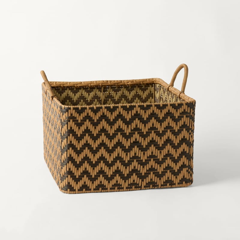 Zahara Chocolate & Natural Storage Basket