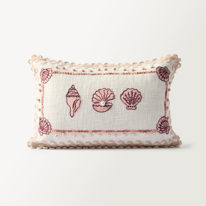Nerida Natural Shells Cushion