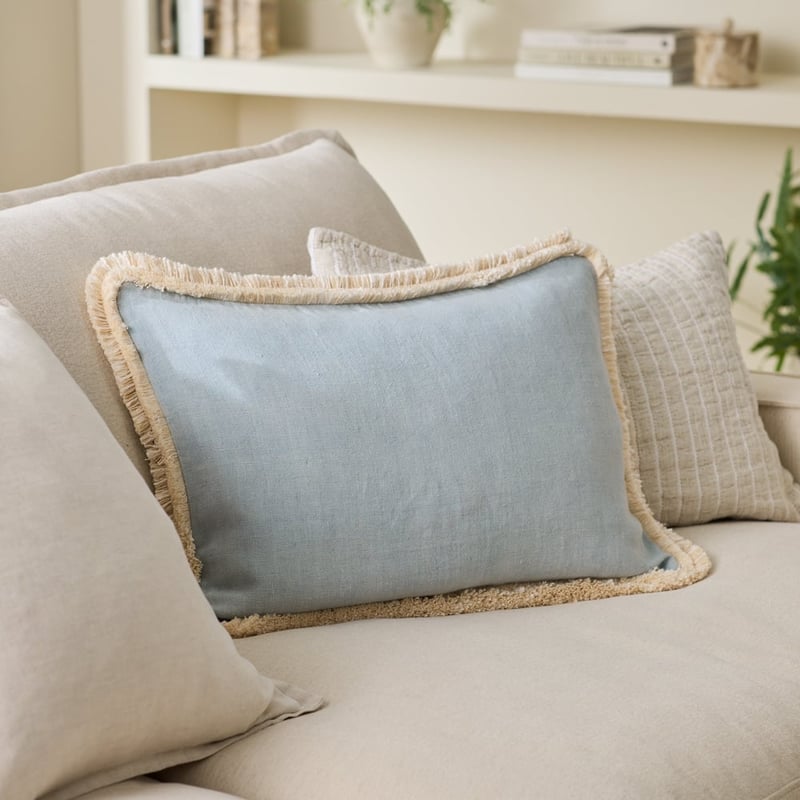 Yeva Blue Cushion