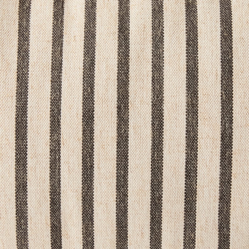 Tommy Natural & Black Stripe Bolster Cushion