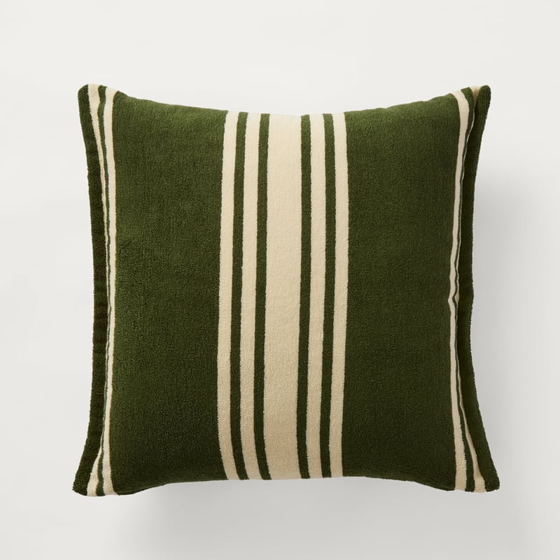 Jervis Green Terry Outdoor Cushion