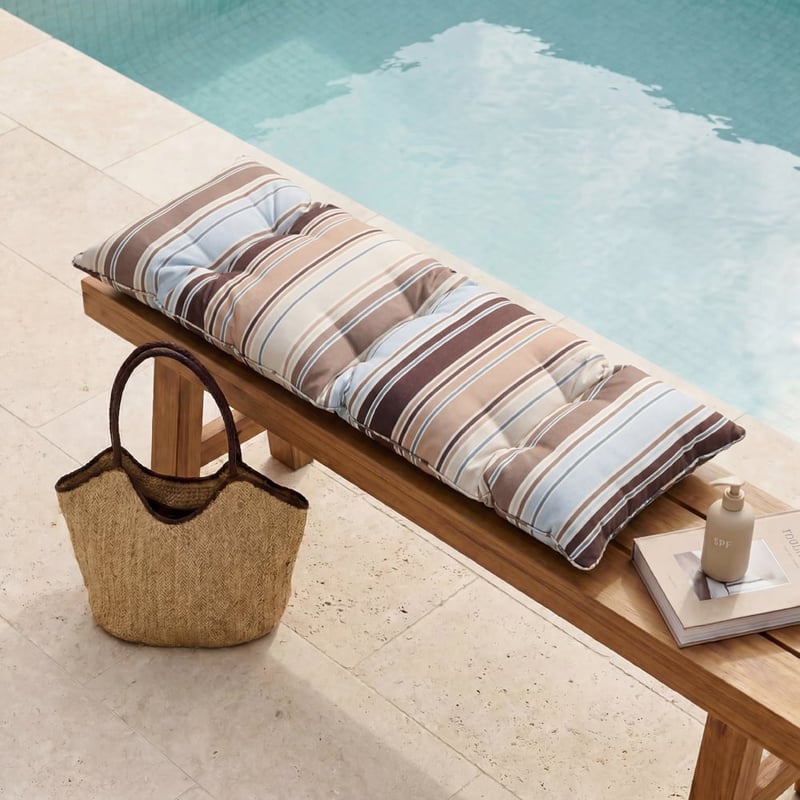 Hastings Brown Outdoor Bench Seat