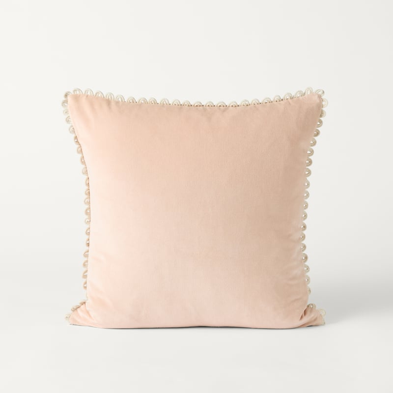 Shell Pearl Pale Pink Cushion