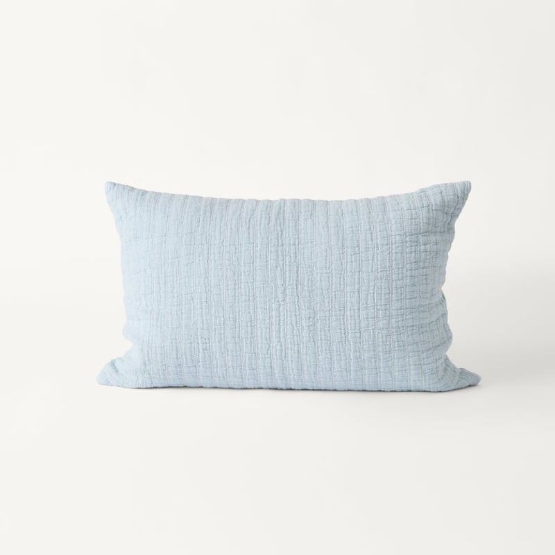 European Migsa Blue & White Cushion