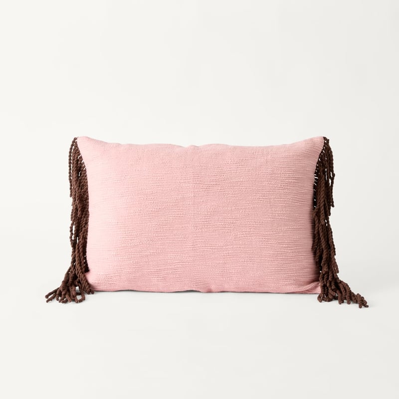 Parker Pink & Chocolate Cushion 