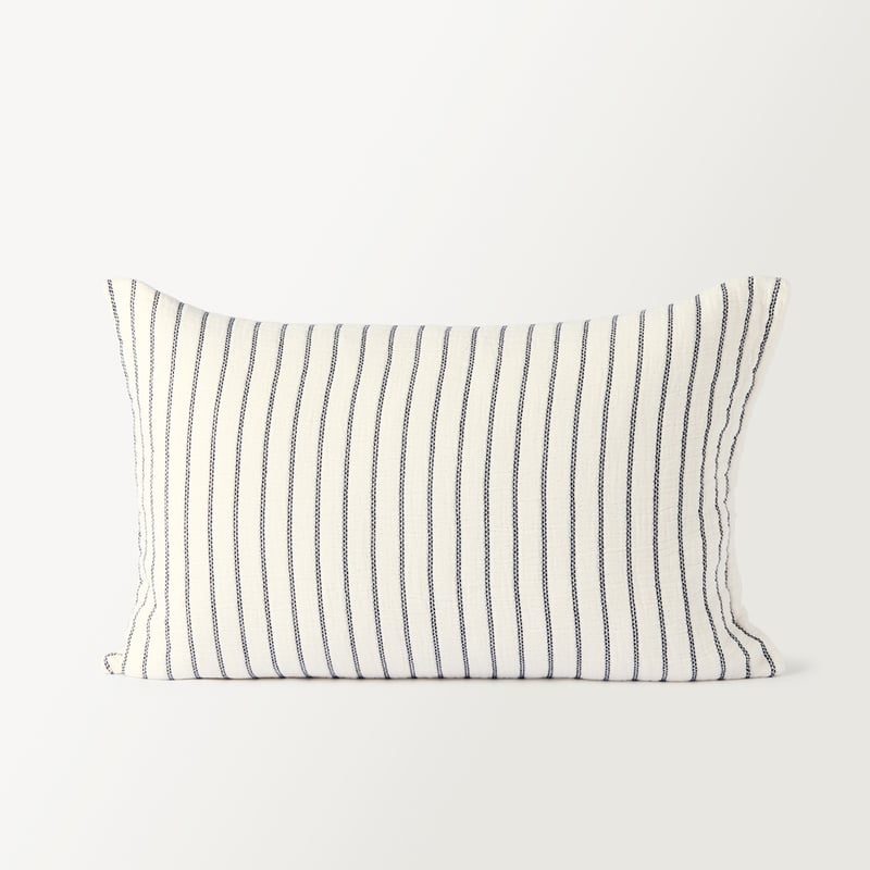 European Migsa White & Black Cushion