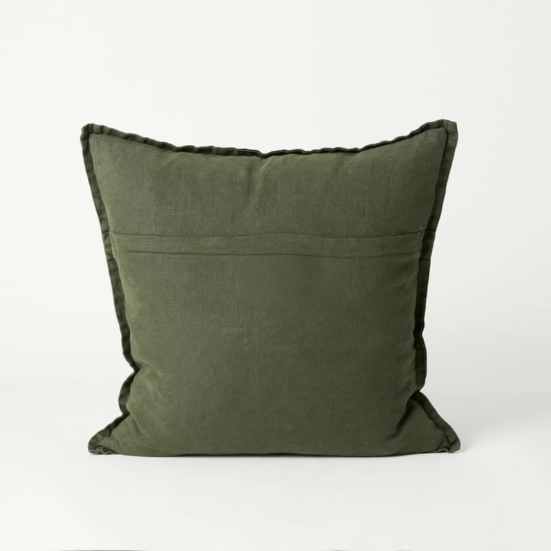 Belgian Pine Vintage Washed Linen Cushion