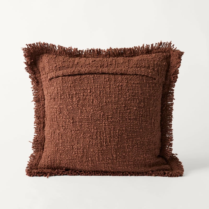 Leiden Chocolate Boucle Cushion