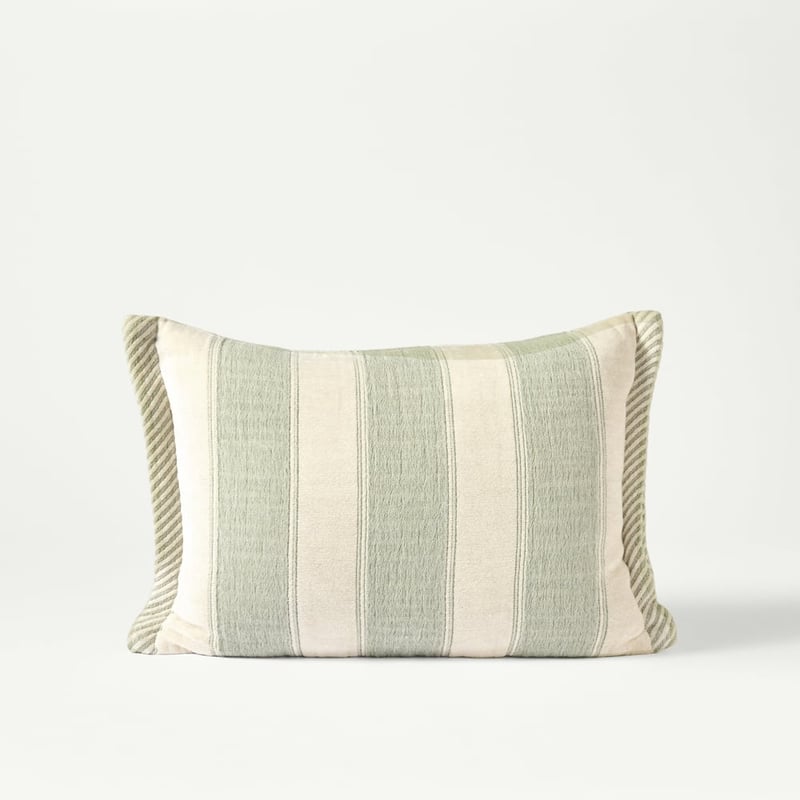 Pippa Fern Stripe Cushion