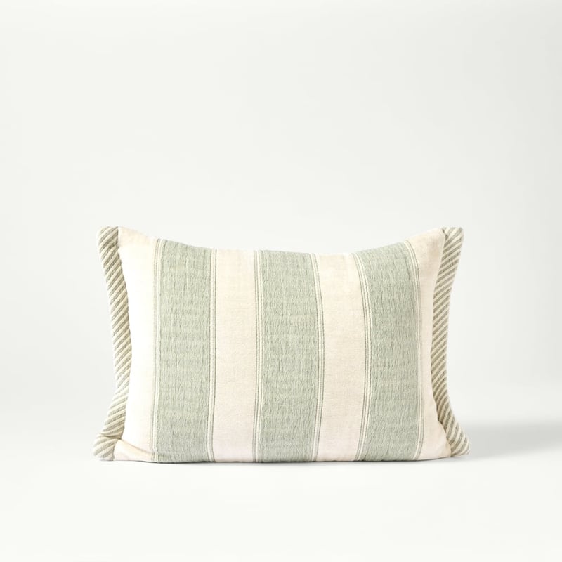 Pippa Fern Stripe Cushion