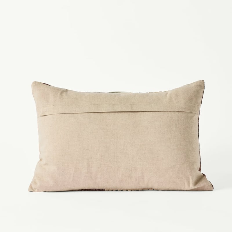 Selma Chocolate Stripe Cushion