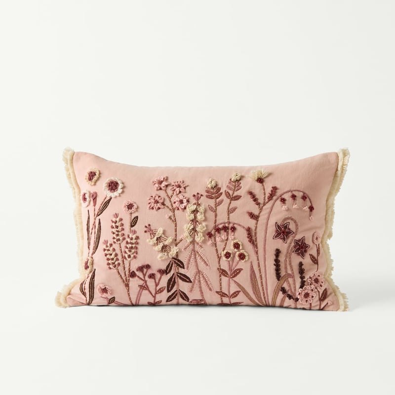 Camellia Floral Cushion