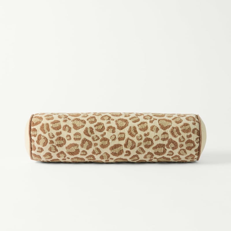Leopard Pebble Bolster Cushion