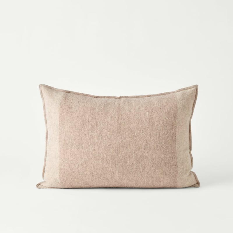 Tablelands Australian Wool Winter Wheat Long Cushion