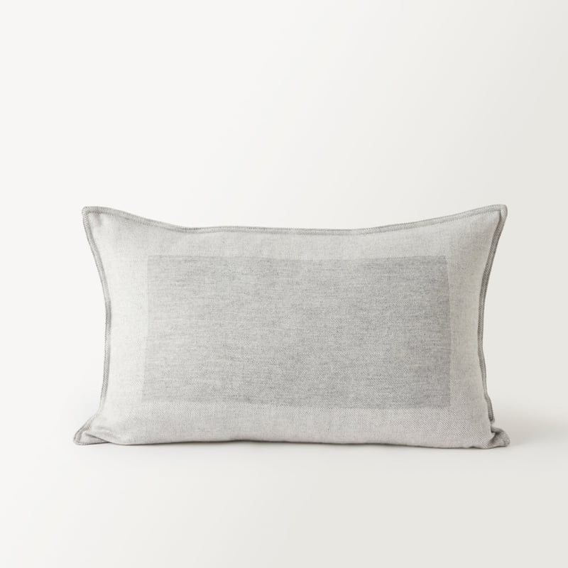 Tablelands Australian Wool Grey Long Cushion