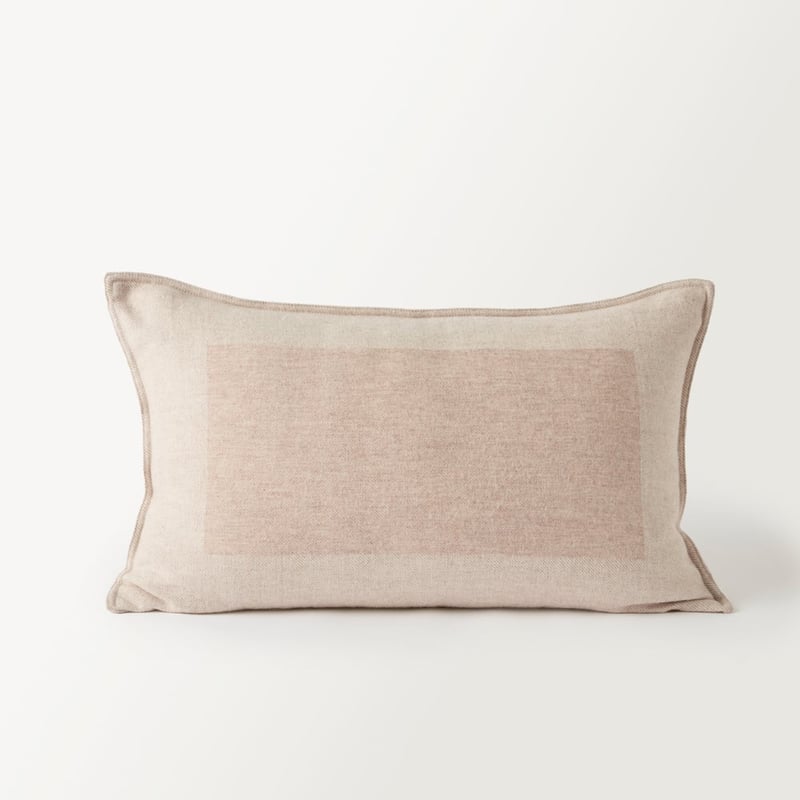 Tablelands Australian Wool Winter Wheat Long Cushion