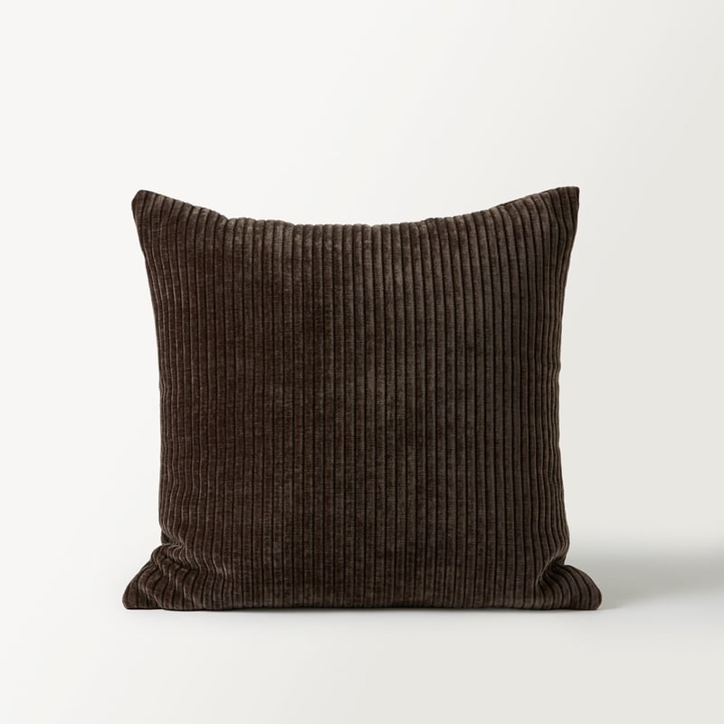 Rosedale Corduroy Espresso Cushion