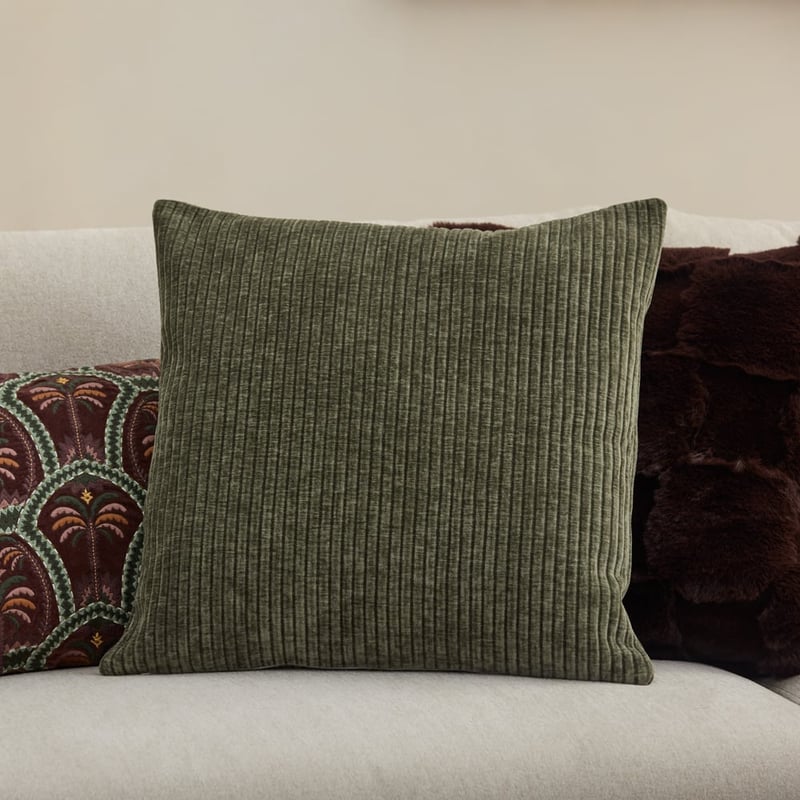Rosedale Corduroy Sage Cushion