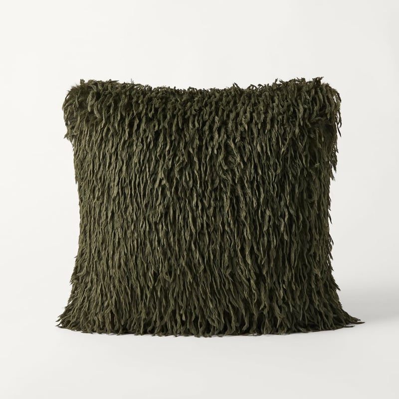 Moritz Ivy Recycled Fur Cushion