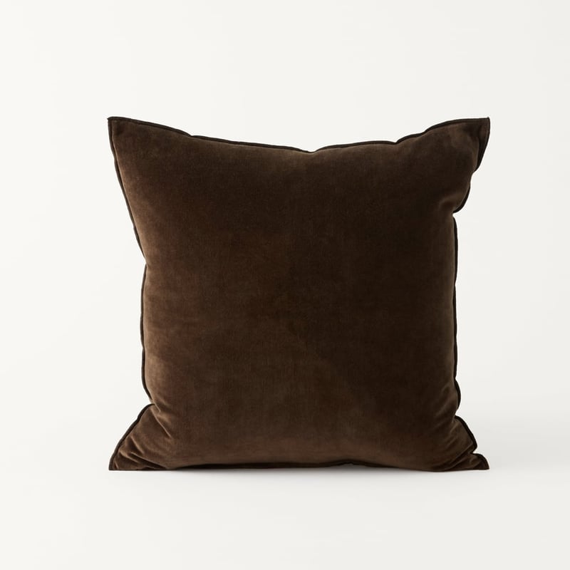 Fenton Velvet Espresso Cushion