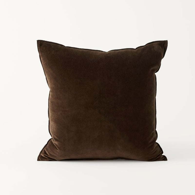 Fenton Velvet Espresso Cushion