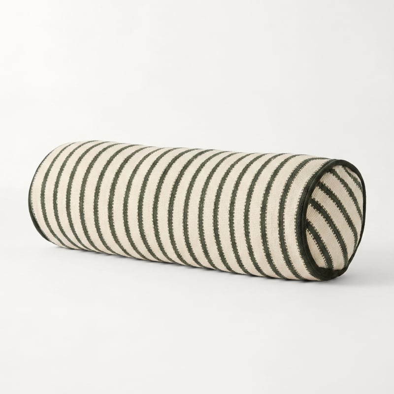 Basix Olive Bolster Cushion