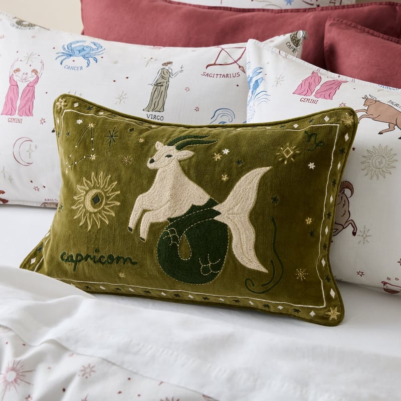 Zodiac Capricorn Cushion