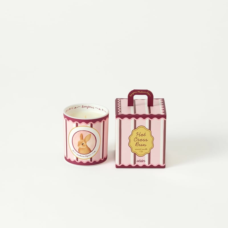 Easter Hot Cross Bun Candle 215g