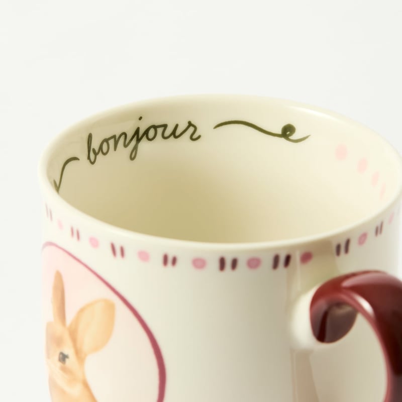  Easter Rose & Burgundy Mug