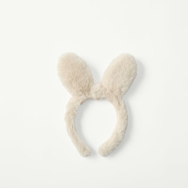  Easter Natural Gingham Headband