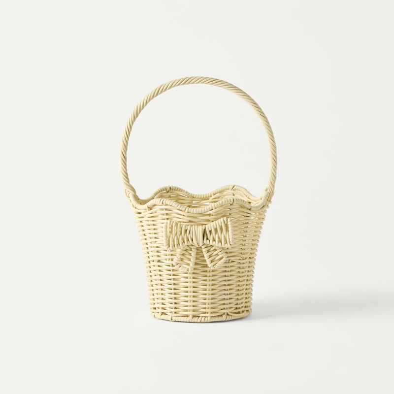 Bow Cream Carry Basket