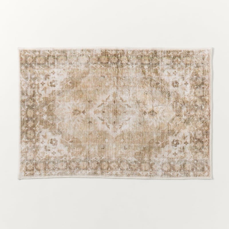 World's Softest Parisa Green Washable Indoor Mat