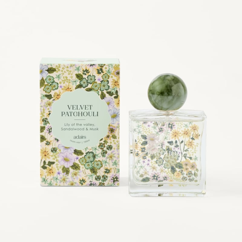 Velvet Patchouli Clear & Green Room Mist 100ml