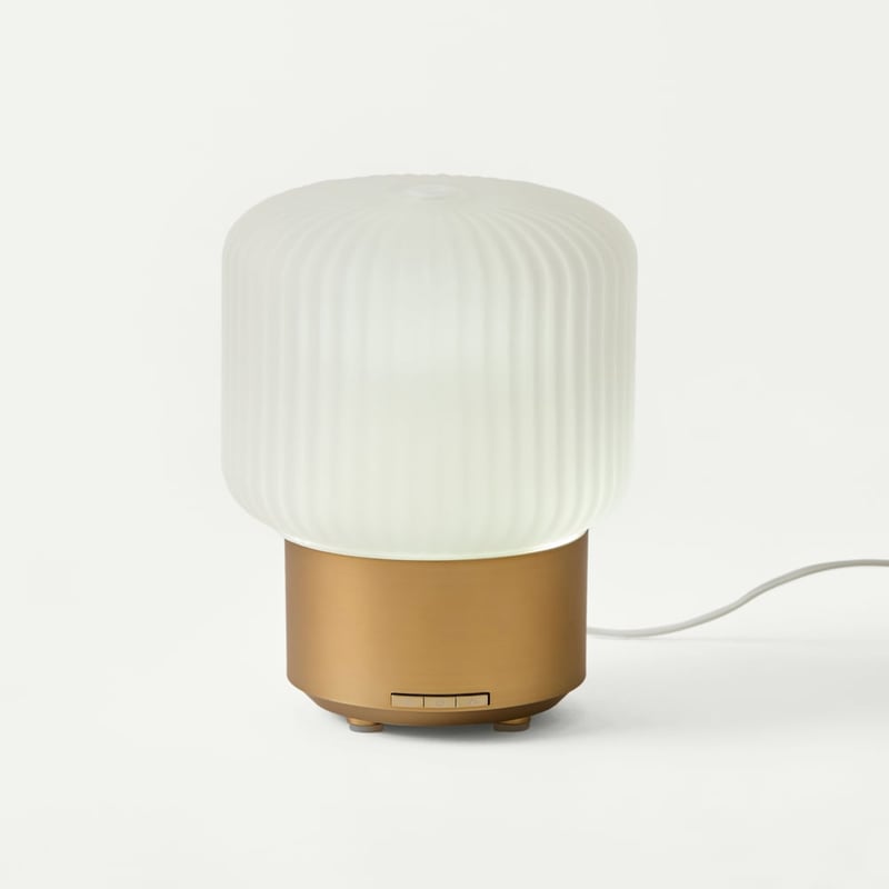 Sense Halo Frosted Glass White Ultrasonic Diffuser