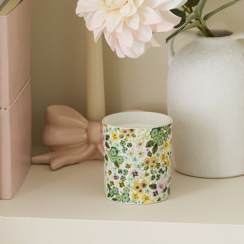Velvet Patchouli Sage & Lilac Printed Candle 215g