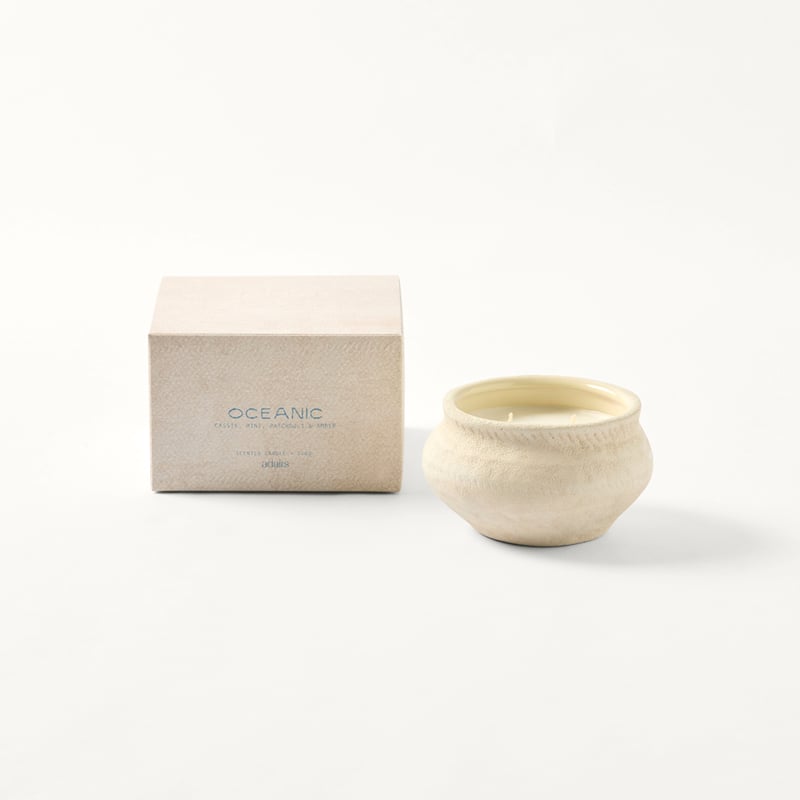 Nusa White Oceanic Candle 340g