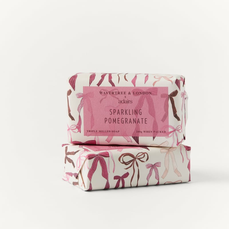 Wavertree & London x Adairs Sparkling Pomegranate Soap Bar