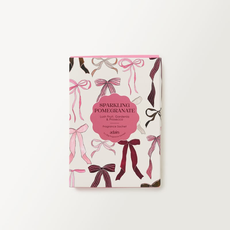 Sparkling Pomegranate Burgundy & Pink Fragrance Sachets Set of 4