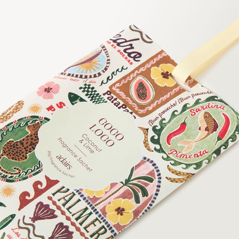 Coco Loco Multi Fragrance Sachets Set of 4