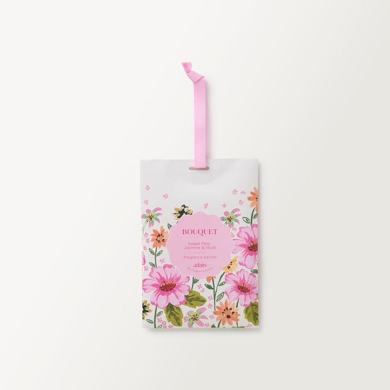 Bouquet Pink & Green Fragrance Sachets Set of 4